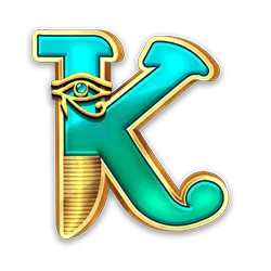 Teal gold King Book of the Fallen symbol